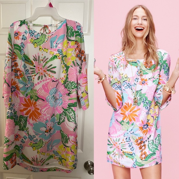 Lilly Pulitzer Dresses & Skirts - NWOT Lilly Pulitzer “Nosey Posey” Sheath Dress